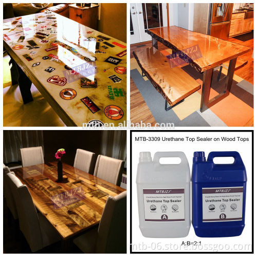 Extremely Durable Epoxy Table Top Finish